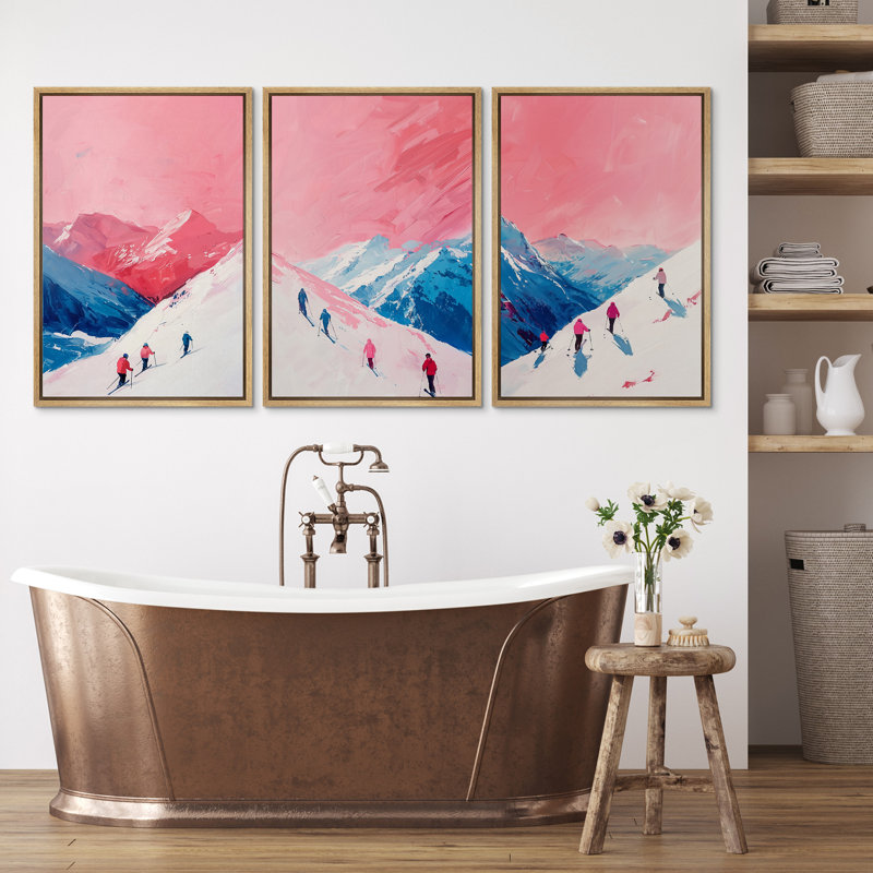 Impression sur toile, décorations murales de chambre à coucher encadrées, Naturel, H 24 po x l 16 po