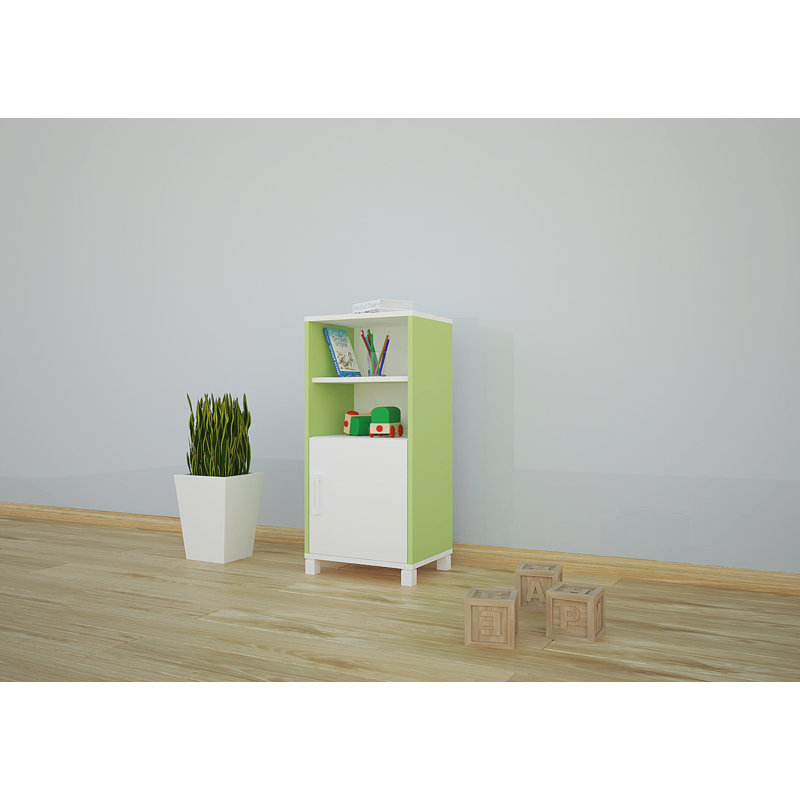 Helston 85cm H X 45cm W Kids Cube, Green