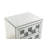 Mirrored And Faux Diamonds Accent Table