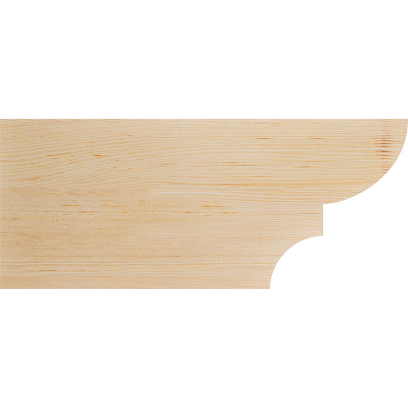Queue de chevron lisse Ridgewood, Sapin de Douglas, H 10 po x l 24 po x P 5,5 po