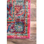 Tapis rose à motif bohème rétro tissé à la machine Performance Juliemarie-24959931