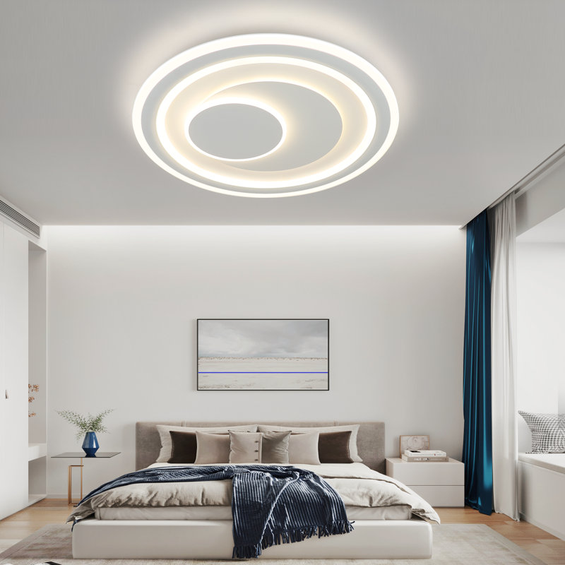 Arene Acrylic LED Flush Mount
