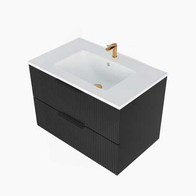 Meuble-lavabo 30 po avec lavabo en céramique