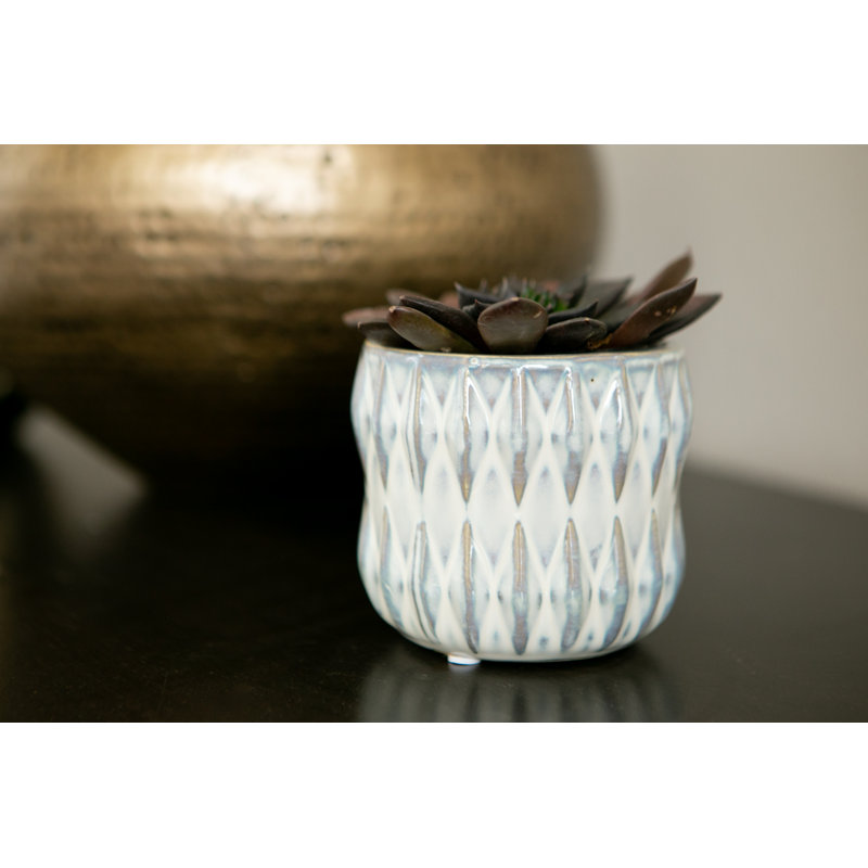 8 in. Beams Plntr - Cream, Cream