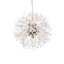 Luminaire suspendu sphérique unique avec détails en cristal-187904028-252581394-252581396
