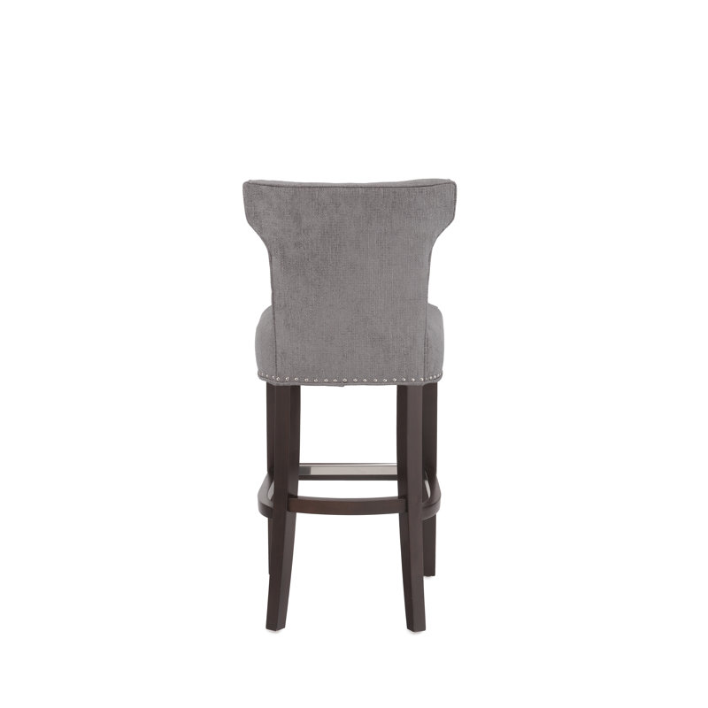 Tabouret de bar Canonbury Carleton, Tabouret de comptoir (hauteur de siège de 27 po), Espresso, Noir