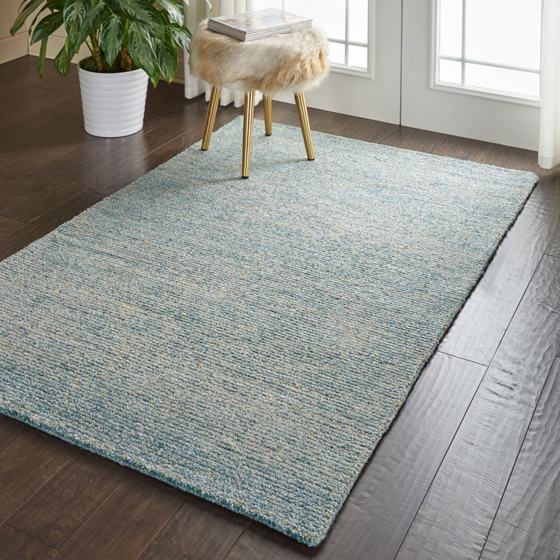 Tapis bleu Zendejas, Rectangle 3 pi 9 po x 5 pi 9 po
