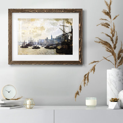 " The Port Of London, 1871 " Painting Print