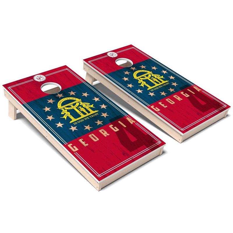 Ensemble de jeu de cornhole en Géorgie 2.0, AUCUN accessoire