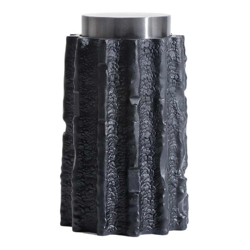 Pot de météorite en résine, H 8 po x l 5 po x P 5 po