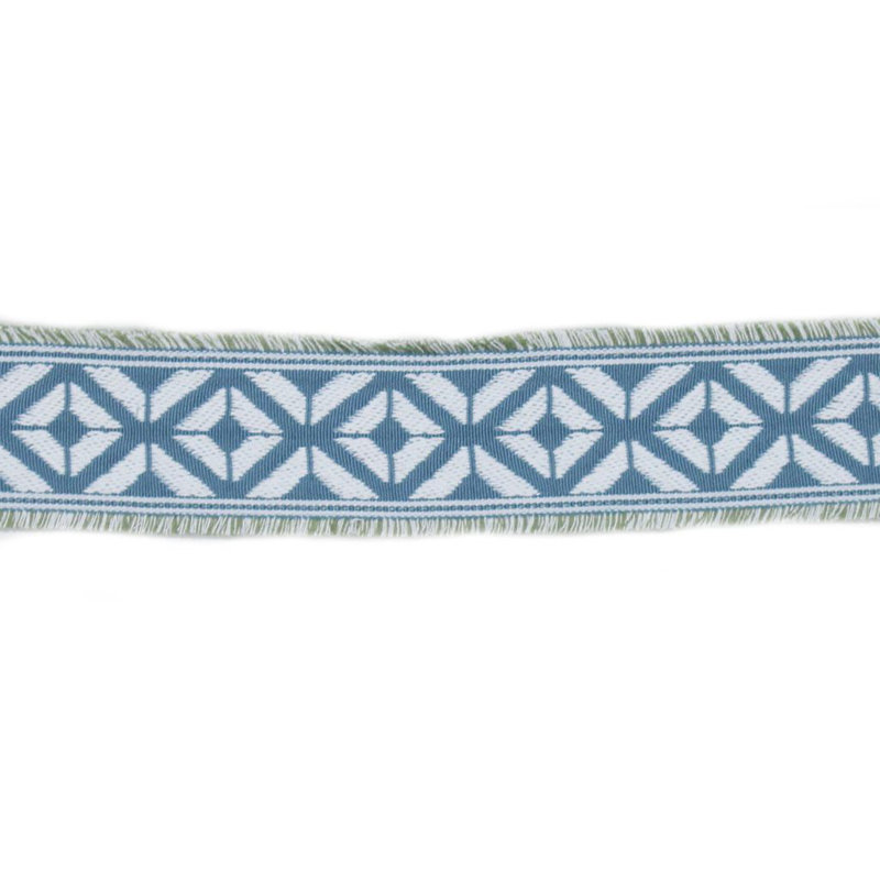 Border Fabric, Aquamarine