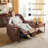 39'' Wide Contemporary and Breathable Faux Leather Manual Standard Recliner with Wide Backrest-865803449