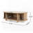 Rustic Retro Wood Coffee Table