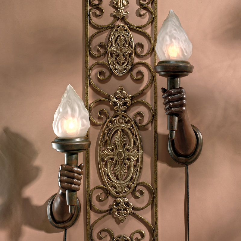 French Neoclassical 2-Piece Plug-in Armed Sconces