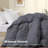All Season Goose Feather Fiber Comforter Lightweight Duvet Insert-129046634-129046632