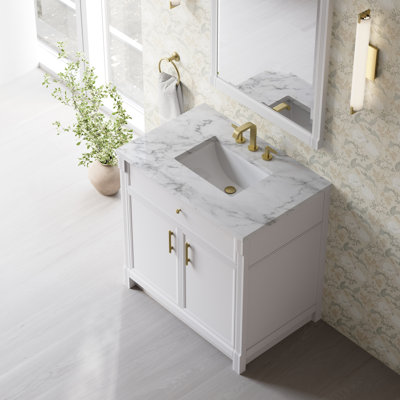 Bellshire Single Vanity w/ 3 CM Top