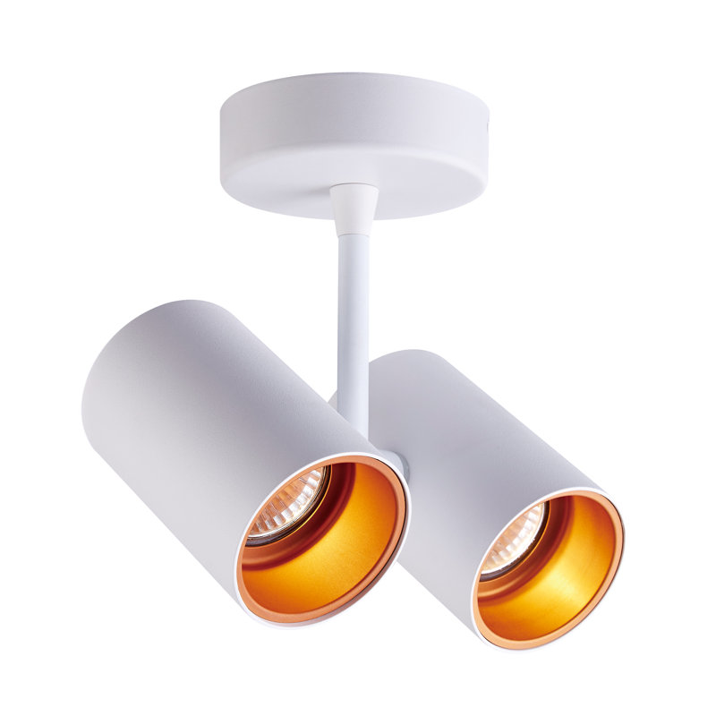 Sierra Semi Flush Mount, White