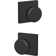 Bowery Double Dummy Knob with Collins Trim