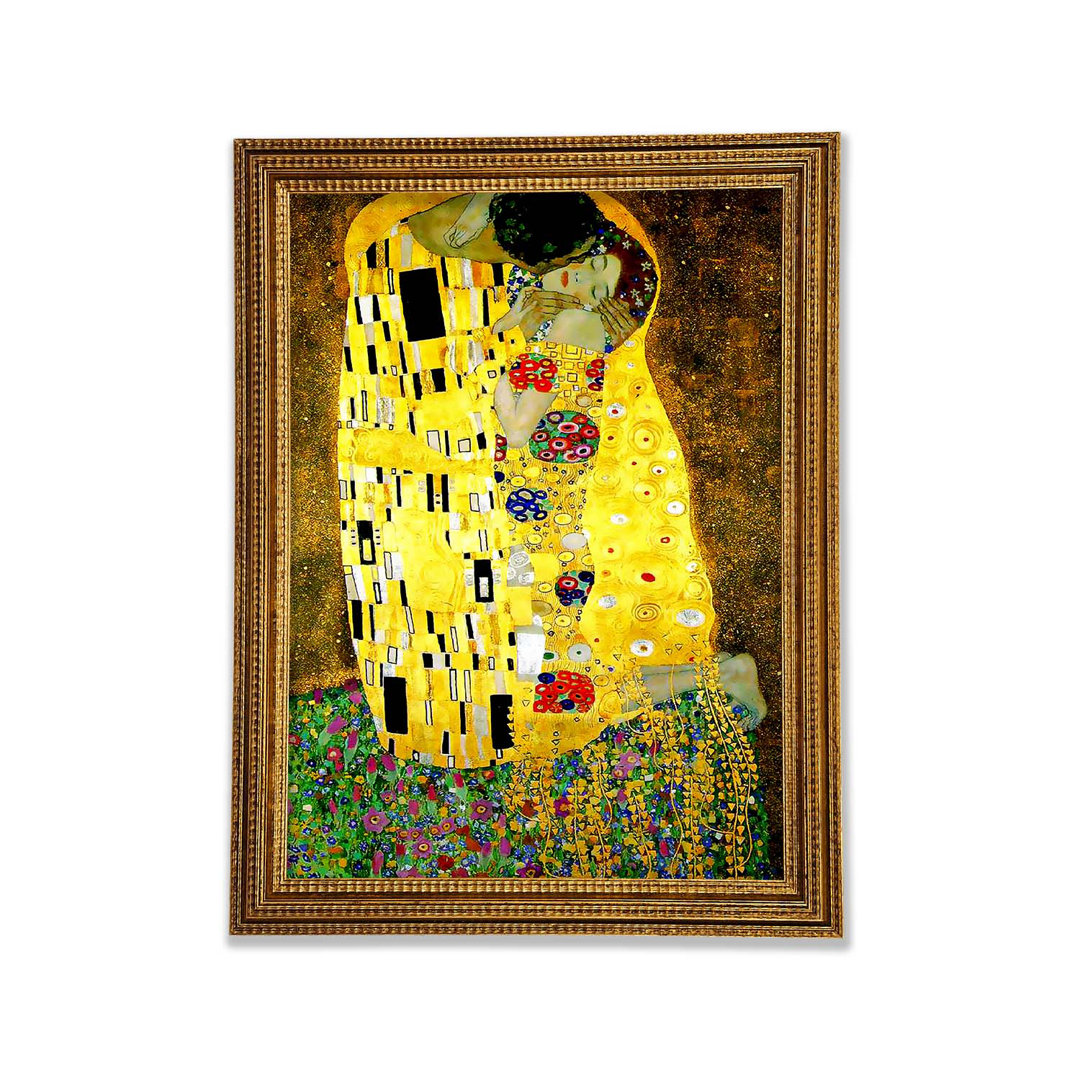 Der Kuss von Klimt - Einzelne Bilderrahmen Kunstdrucke