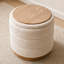 Luxe 39 Wide Ottoman