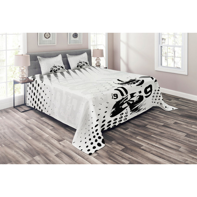 Modern & Contemporary Polyester Coverlet