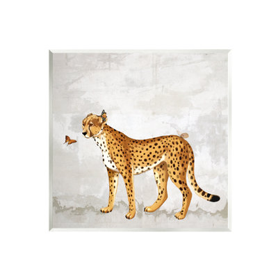 Faune bête et papillon - impression graphique