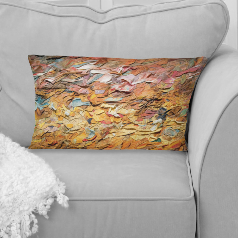 «Terracotta Bliss Texture Abstract I», reproduction de peinture abstraite