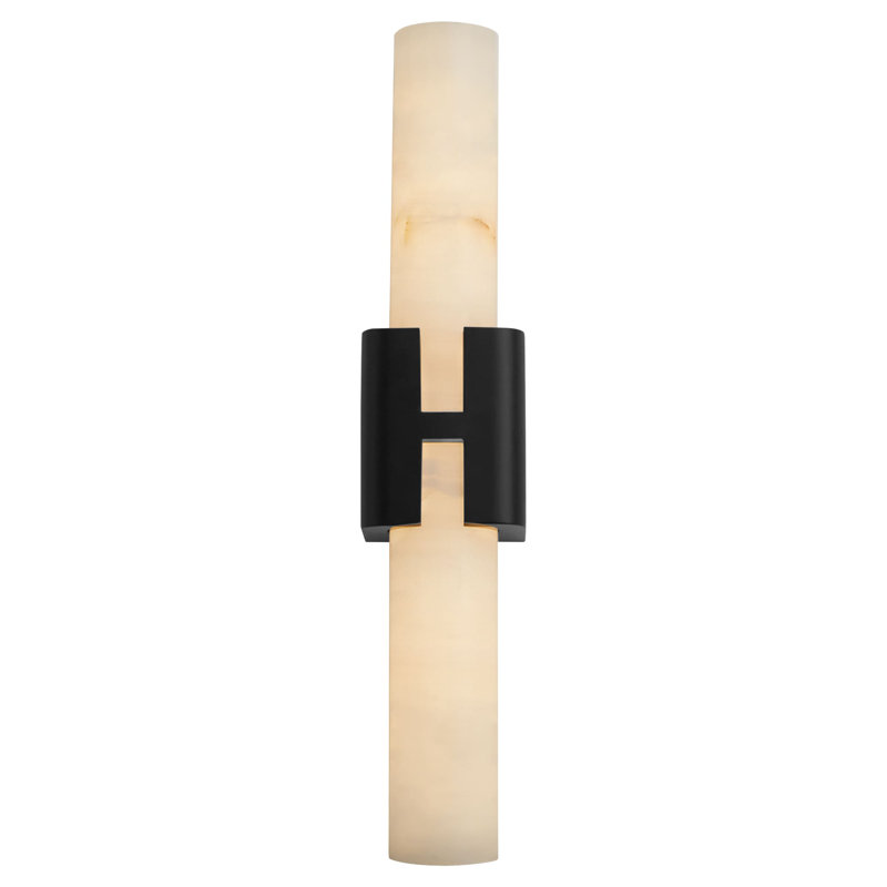 Nkiru 2LT CCT SCONCE - AGB, Matte Black
