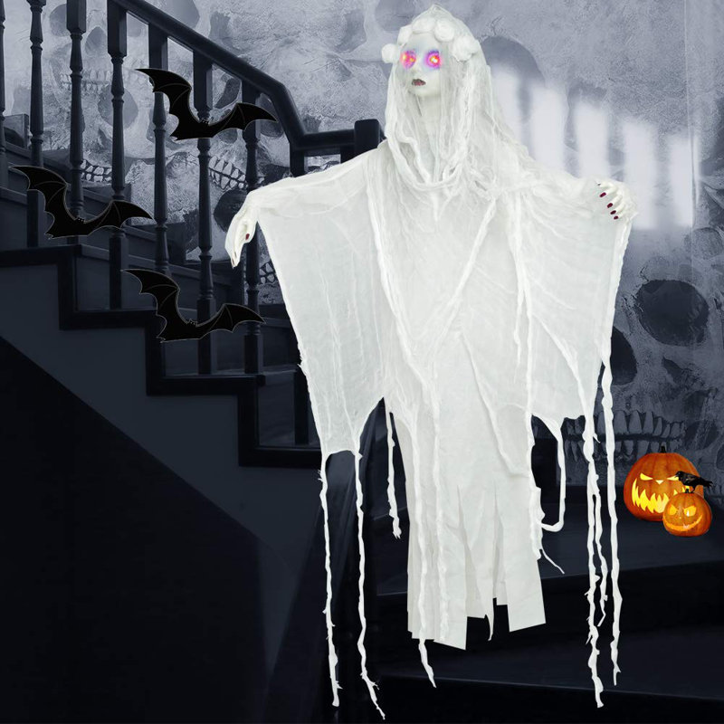 35 pouces d'Halloween suspendu fantôme effrayant