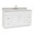 Partham 61'' Single Bathroom Vanity with Carrara Marble Top-70315852