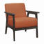 Chaise d'appoint rembourrée en tissu-2035587032