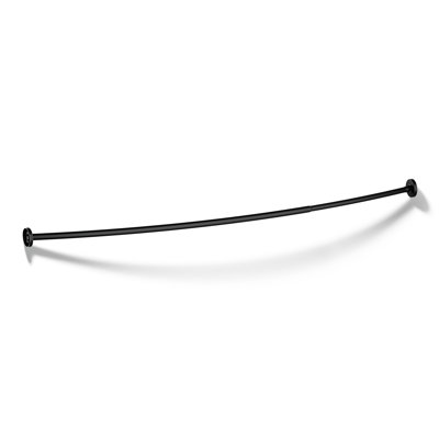 Expanse 76" Curved Fixed Shower Curtain Rod