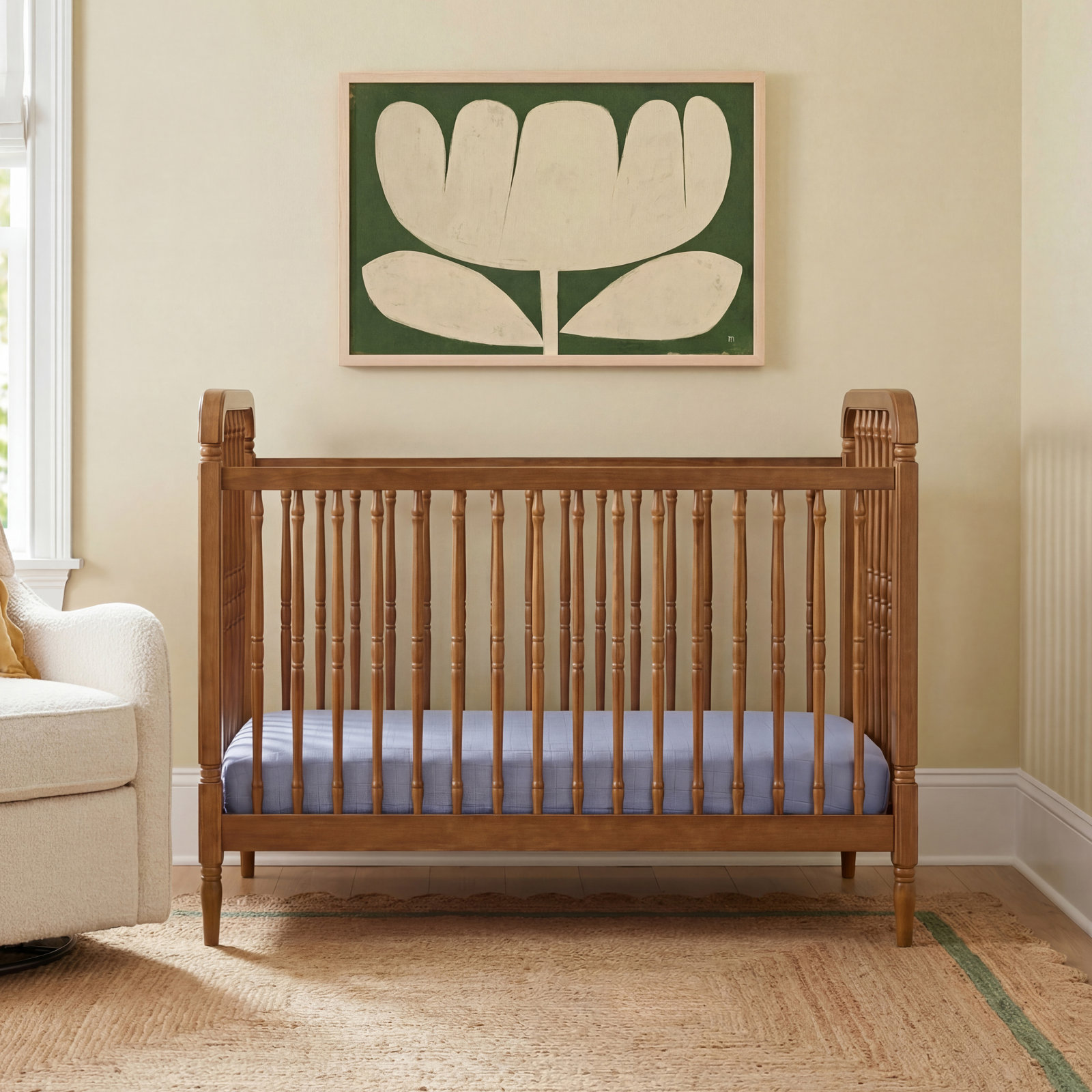 Liberty Pine 3-in-1 Convertible Crib, Honey