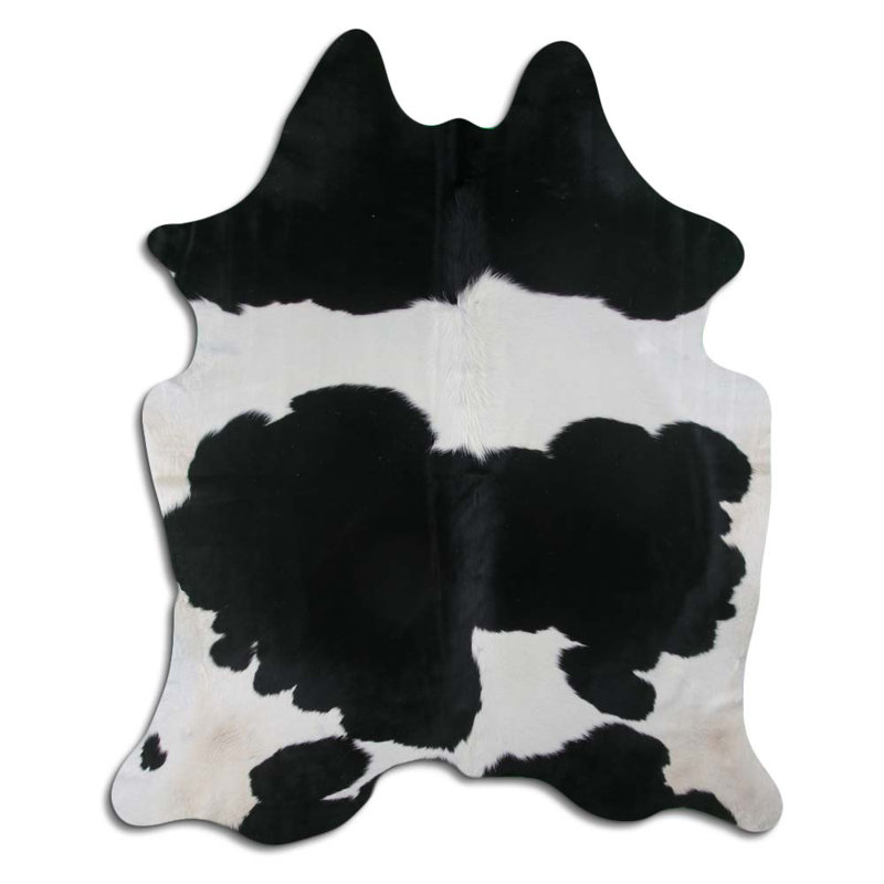 Cowhide Rug Black And White