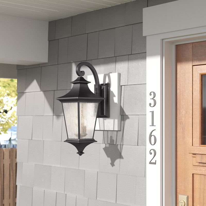 Lanterne murale d'extérieur 2 lumières Argent II, Minuit