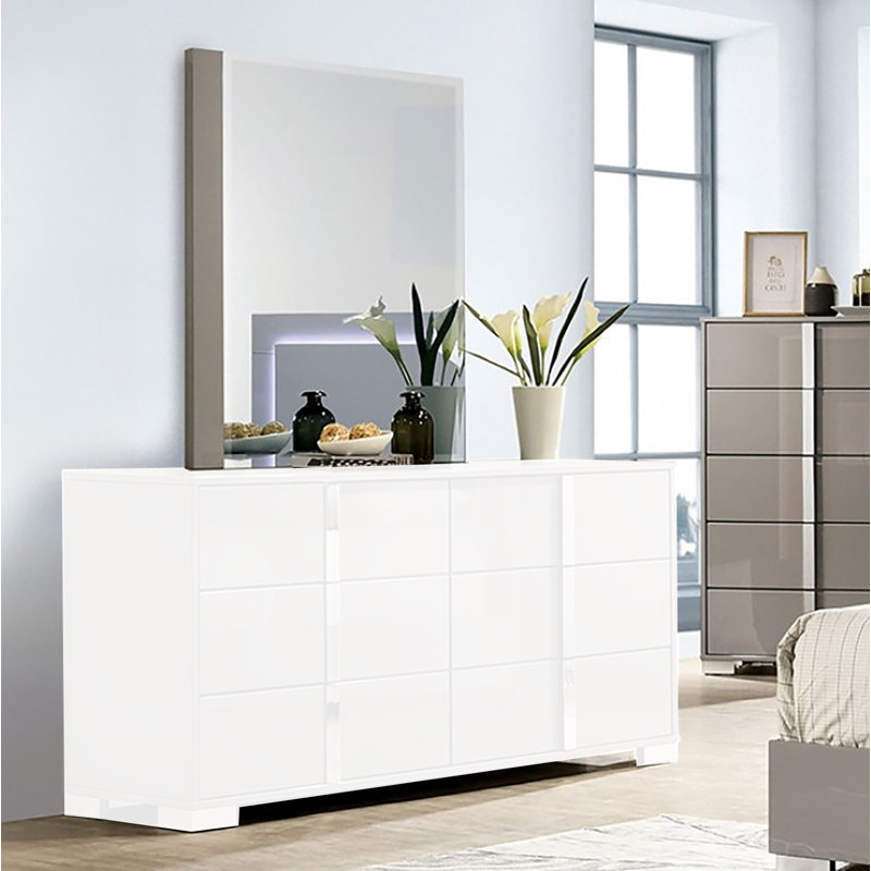 Brodyn Dresser Mirror, Beige