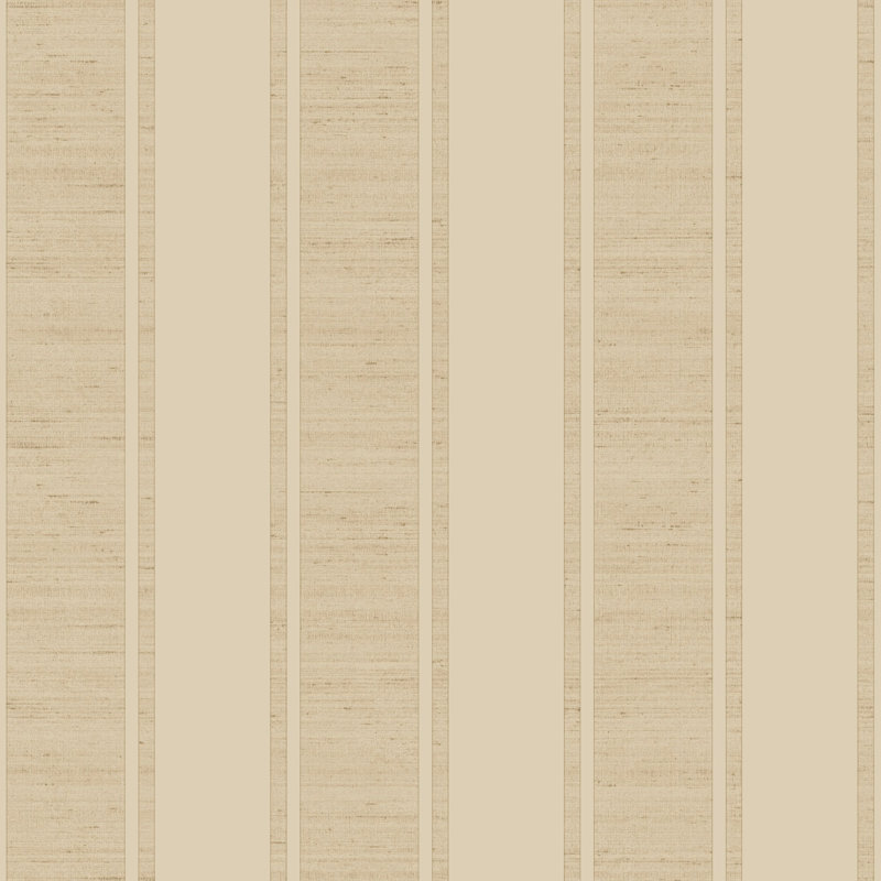 Italian Silks and Damasks 10.05m x 53cm Satin Wallpaper Roll, Beige