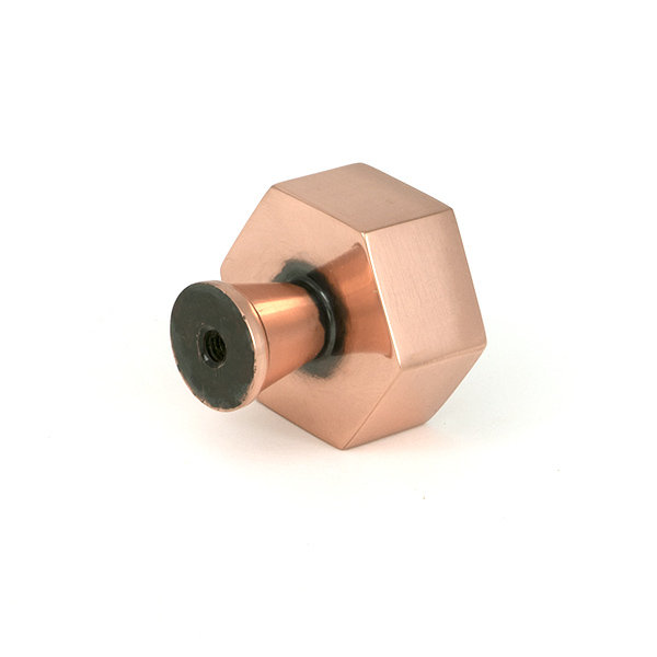 Kahlo Knob, Polished Bronze, 1.26" Knob Diameter