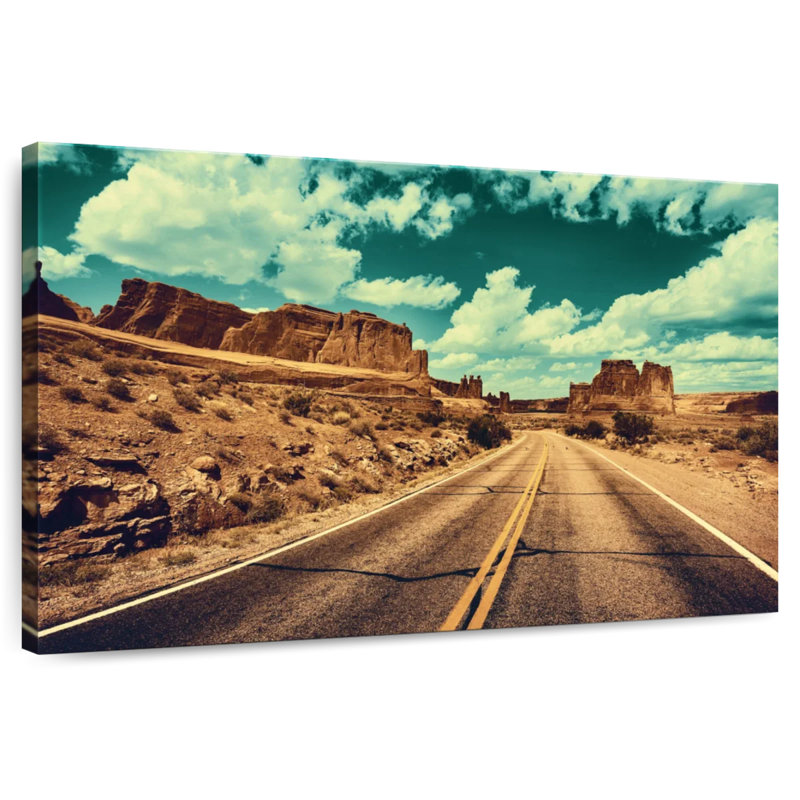 Mehar Retro Desert Road, H 8 po x l 12 po