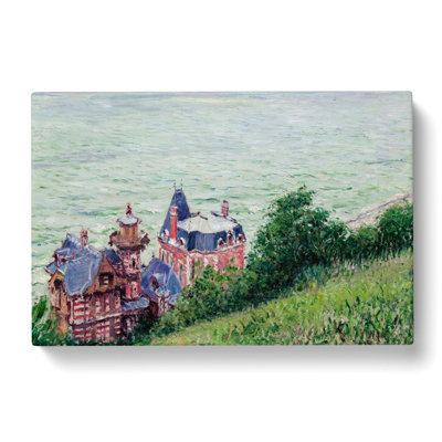 Villas At Trouville by Gustave Caillebotte - Wrapped Canvas Painting