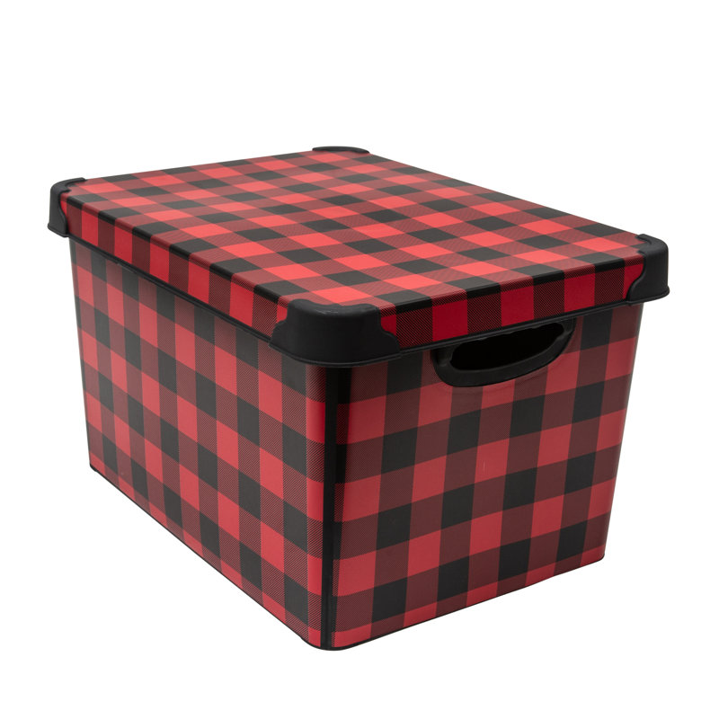 Multi-Use Storage, Black/Red