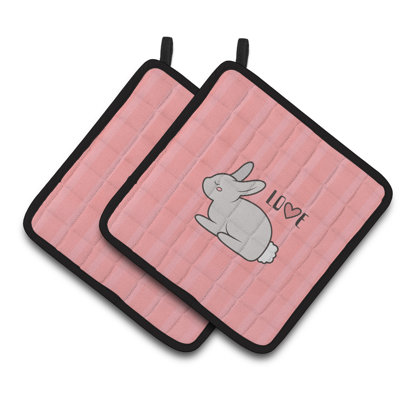 Caroline's Treasures Striped Polyester Potholder