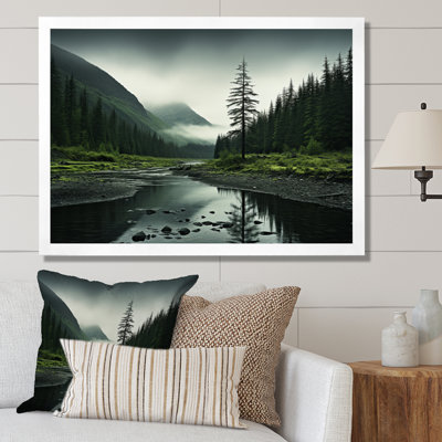 «Alaska Wilderness Solitude», reproduction sur toile