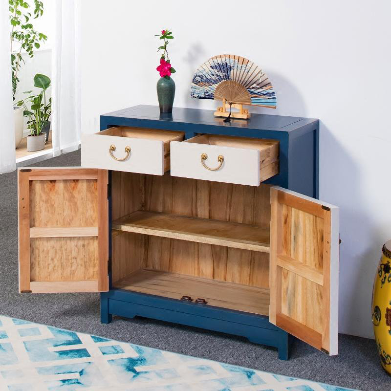 Nouvelle armoire à chaussures en bois massif 8 paires