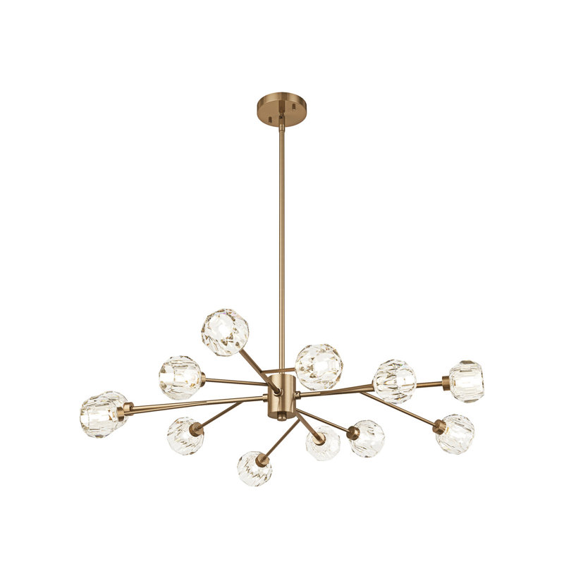 Lustre spoutnik 12 lumières Ezmay