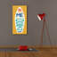 Art mural sur toile Epic Graffiti «Beach Bums Surf Board 4» par Michael Mullan-1839266856