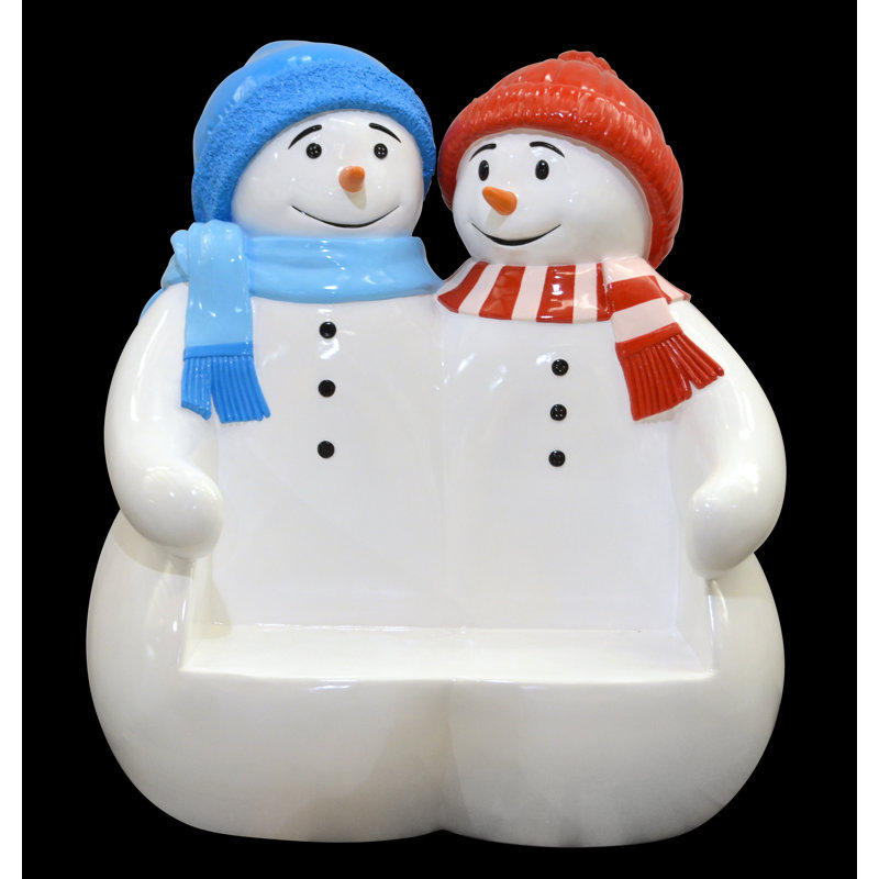 Décoration de pelouse de bonhomme de neige