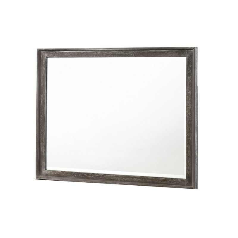 Rectangle Dresser Mirror, Brown
