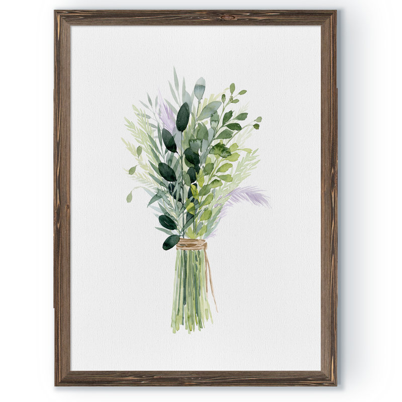 « nature myriad ii » par paul cezanne-impression sur cadre photo, H 30 po x l 22 po x P 1 po, Toile avec cadre moka