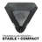 Us Stove Triangular Firepit, Large